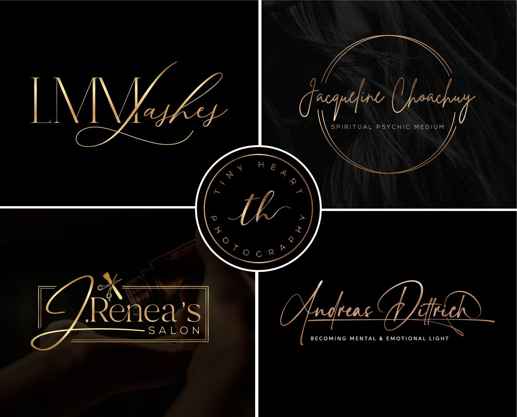 Custom Logo Design, Counseling Logo, Boutique Logo, Gold Logo ...