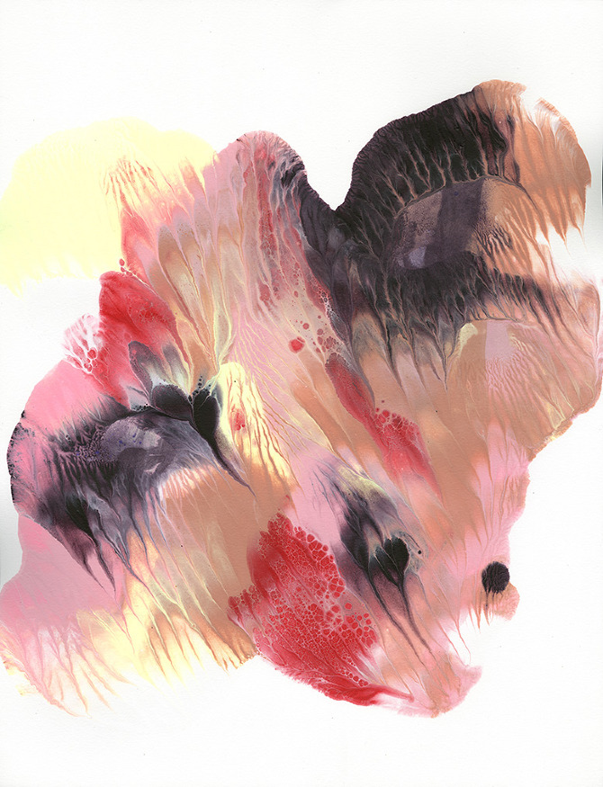 Mixed Media Color Blend by Michael Cina