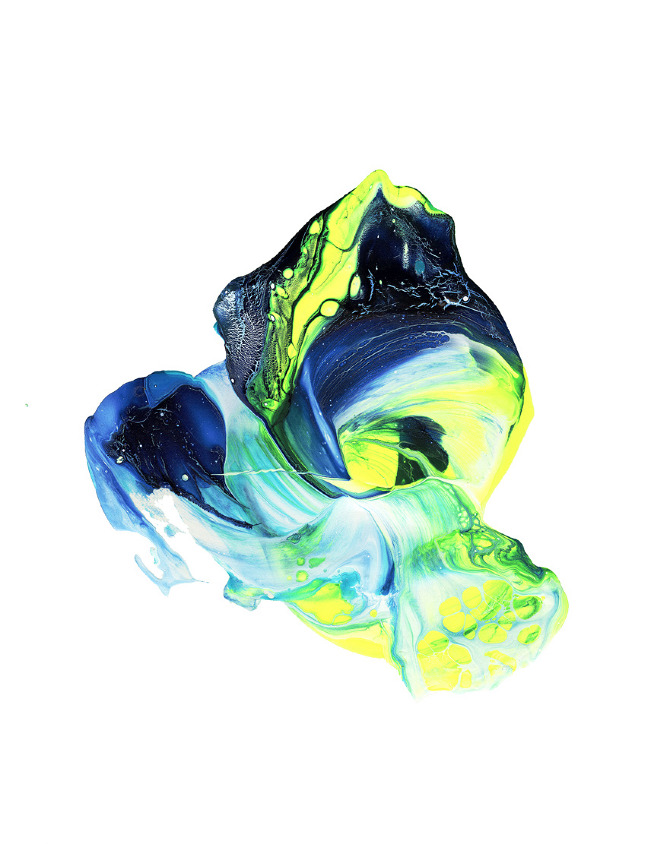 Mixed Media Color Blend by Michael Cina